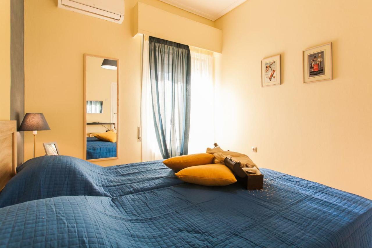 Private Central View Rooms In Apartment Near To Acropolis Metro Station Athens Ngoại thất bức ảnh